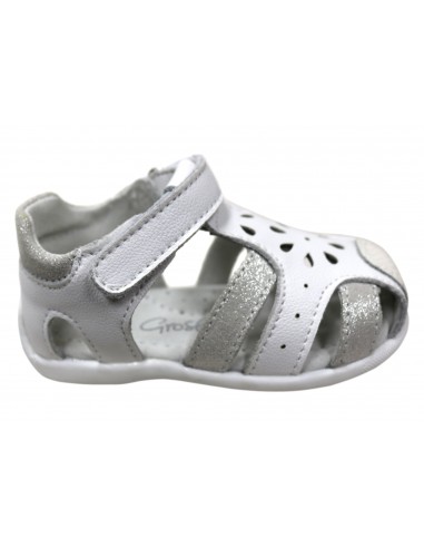 Grosby Alisa Infant Toddler Kids Girls Comfortable Leather Sandals de votre