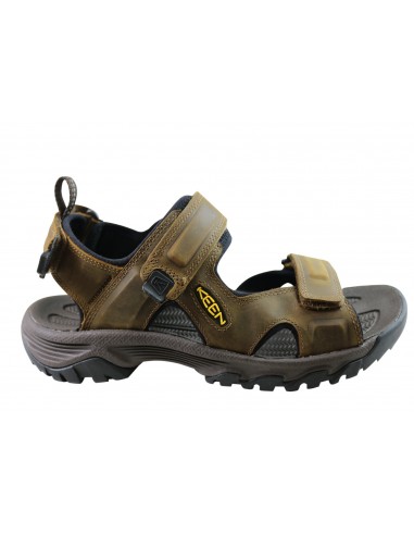 Keen Mens Targhee III Open Toe Adjustable Leather Comfortable Sandals Véritable concentré