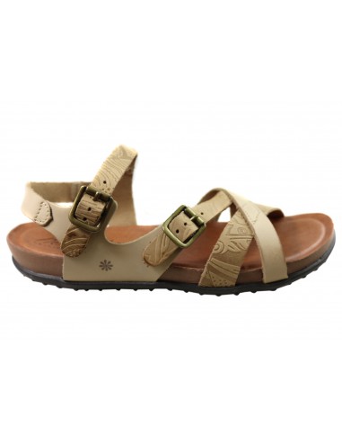 New Face Island Womens Comfortable Leather Sandals Made In Brazil soldes