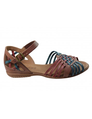 New Face Tamara Womens Comfortable Leather Sandals Made In Brazil s'inspire de l'anatomie humaine