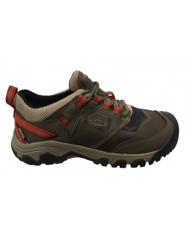 Keen Mens Ridge Flex Waterproof Comfortable Leather Hiking Shoes Voir les baskets