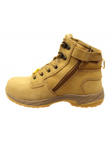 King Gee Womens Tradie Zip Wheat Work Boots Véritable concentré