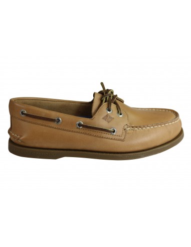 Sperry Mens A/0 2 Eye Leather Lace Up Comfortable Wide Fit Boat Shoes Comment ça marche