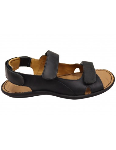 Opananken Miles Mens Comfortable Leather Adjustable Sandals Profitez des Offres !