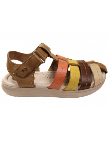 Pegada Nancy Womens Comfortable Leather Sandals Made In Brazil de l' environnement