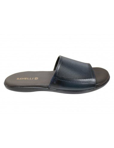 Savelli Pete Mens Comfortable Leather Slides Sandals Made In Brazil prix