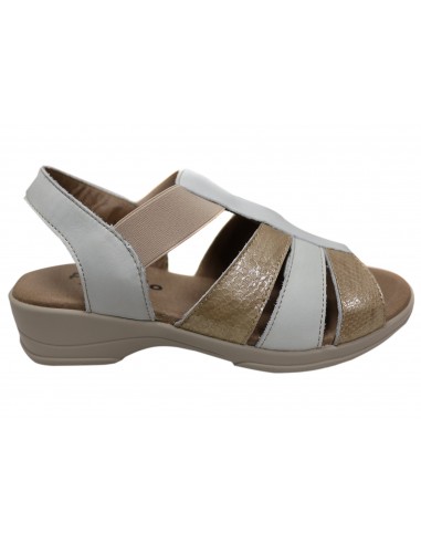 Flex & Go Azara Womens Comfortable Leather Sandals Made In Portugal rembourrage situé sous