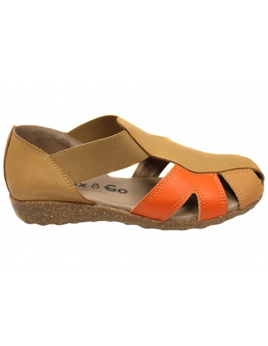 Flex & Go Skyler Womens Comfort Leather Sandals Shoes Made In Portugal Dans la société mordern