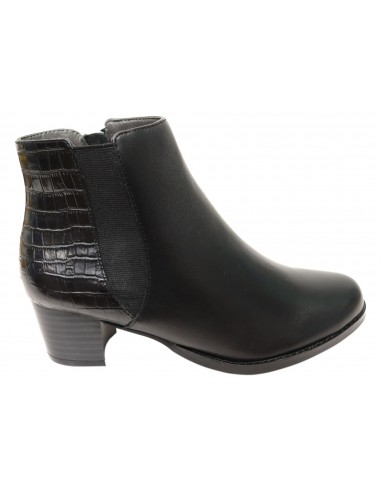 Scholl Orthaheel Heaven Womens Comfortable Leather Ankle Boots offre 