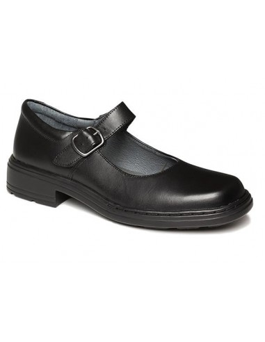 Clarks Intrigue Junior Girls Black Leather School Shoes sur le site 