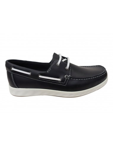 ECCO Mens Comfortable Leather S Lite Moc Boat Shoes plus qu'un jeu 