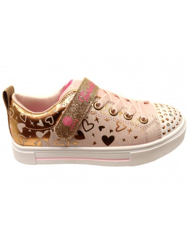 Skechers Kids Girls Twinkle Sparks Heather Charm Light Up Sneakers Toutes les collections ici