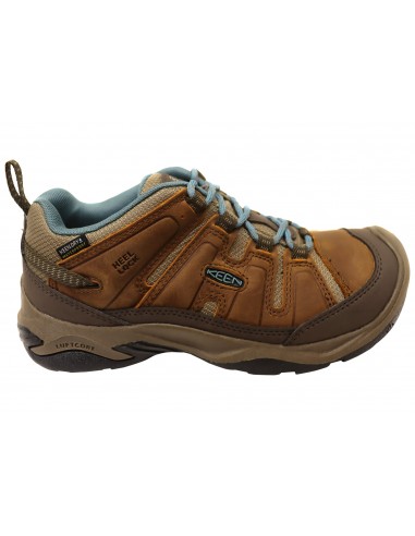 Keen Circadia Waterproof Womens Leather Wide Fit Hiking Shoes destockage