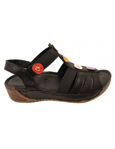 Orizonte Ischia Womens European Comfortable Leather Sandals Amélioration de cerveau avec