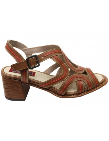 J Gean Yvonne Womens Comfortable Leather Heels Sandals Made In Brazil Amélioration de cerveau avec