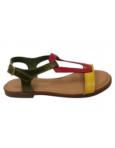 Lola Canales Courtney Womens Comfortable Leather Sandals Made In Spain de la marque