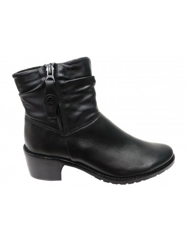 Caprice Nelba Womens Wide Fit Comfortable Leather Ankle Boots en ligne des produits 