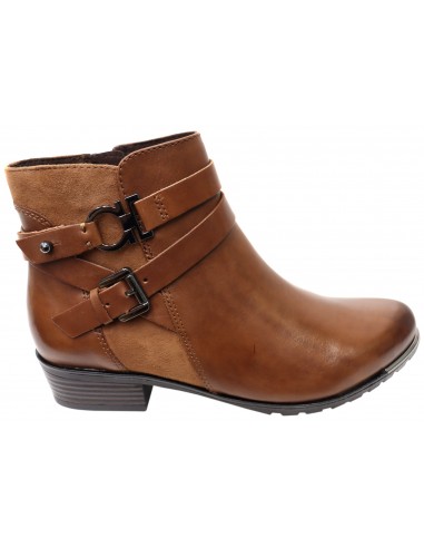 Caprice Nadine Womens Wide Fit Comfortable Leather Ankle Boots en stock