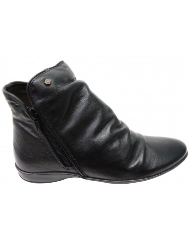 Perlatto Linda Womens Comfortable Leather Ankle Boots Made In Brazil Dans la société mordern