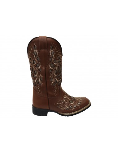 D Milton Betsy Womens Comfortable Leather Western Cowboy Boots À commander