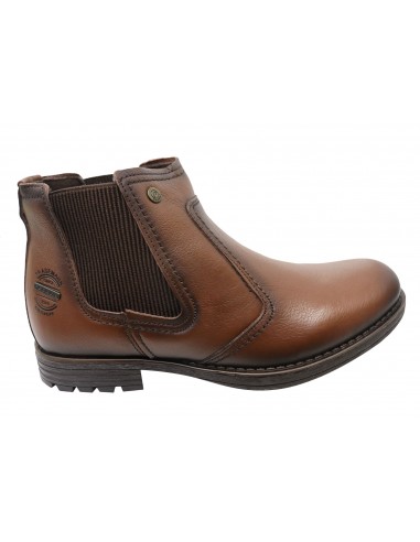 Pegada Highland Mens Brazilian Comfortable Leather Chelsea Boots À commander