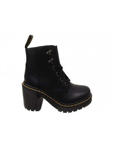 Dr Martens Womens Comfortable Jesy 6 Tie Leather Ankle Boots outlet