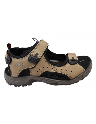 ECCO Mens Comfortable Leather Offroad Sandals Pour