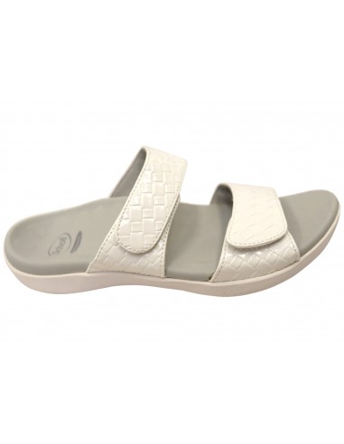 Scholl Orthaheel Skye Womens Comfortable Supportive Slides Sandals paiement sécurisé