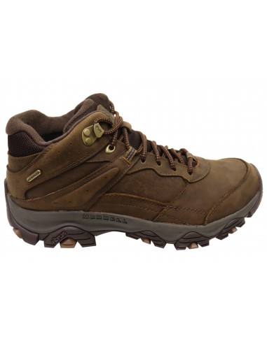 Merrell Mens Wide Fit Moab Adventure 3 Mid Waterproof Hiking Boots Jusqu'à 80% De Réduction