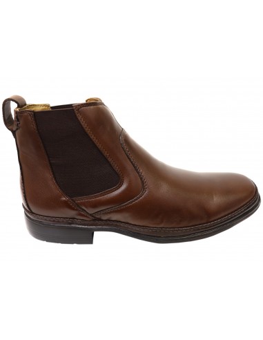 Savelli Liam Mens Comfort Leather Chelsea Dress Boots Made In Brazil Les magasins à Paris