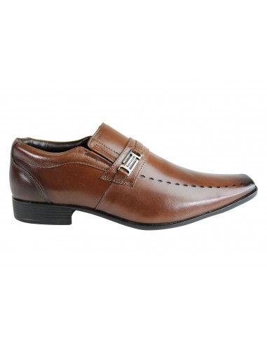 Ferricelli Sampson Mens Wave Memory Comfort Technology Leather Dress Shoes à prix réduit toute l'année