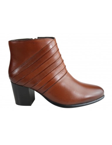 Villione Skyler Womens Comfortable Leather Ankle Boots Made In Brazil prix