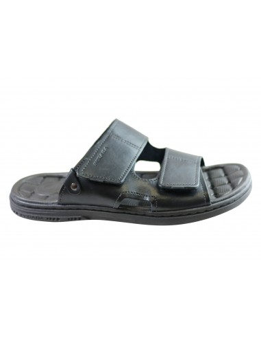 Pegada Fletcher Mens Cushioned Leather Slide Sandals Made In Brazil online