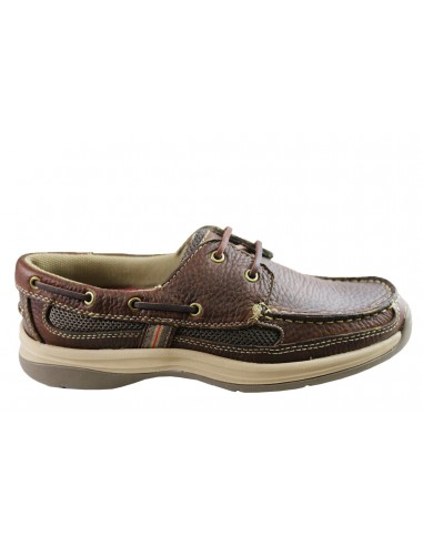 Slatters Shackle Mens Comfortable Lace Up Boat Shoes 