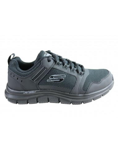 Skechers Mens Track Knockhill Comfortable Memory Foam Shoes Les magasins à Paris et en Île-de-France