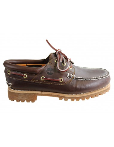 Timberland Mens Leather Authentics 3 Eye Classic Boat Shoes acheter