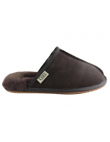 Grosby Buck Ugg Mens Comfort Sheepskin Scuff Slip On Slippers acheter en ligne