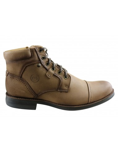 Ferricelli Ryan Mens Leather Lace Up Boots Made In Brazil paiement sécurisé